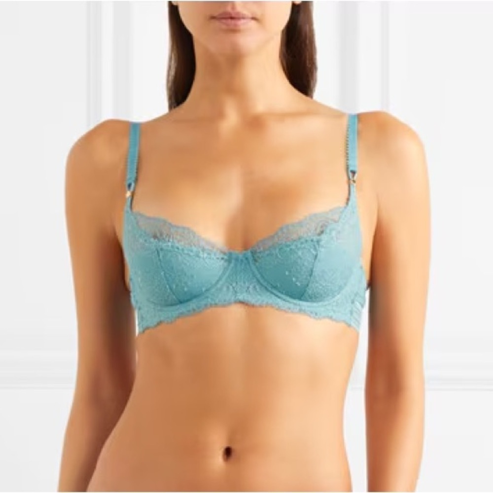 Stella McCartney Poppy Playing Bra Vintage Blue 30E / 30F NWT
